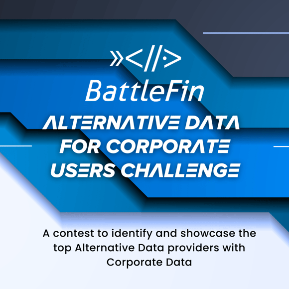 Showcase Your Innovation: BattleFin's 2024 Alternative Data Challenge for Corporate Users